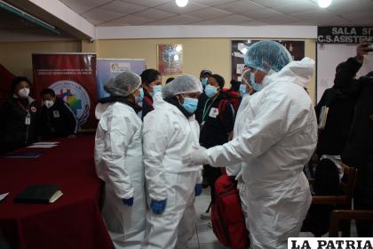 Brigadas médicas realizarán el rastrillaje casa por casa /LA PATRIA