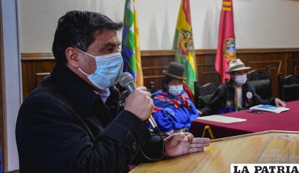 Gobernador Johnny Vedia promulgó la norma ayer en la tarde /Gad-Oru