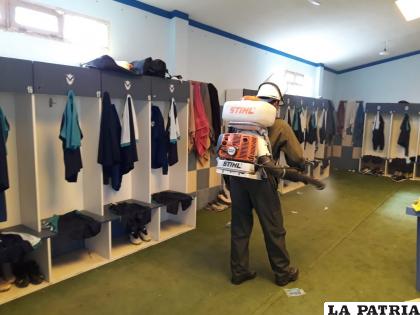 Un trabajo coordinado entre el Sedes y la dirigencia “santa” para la fumigación /Sedes
