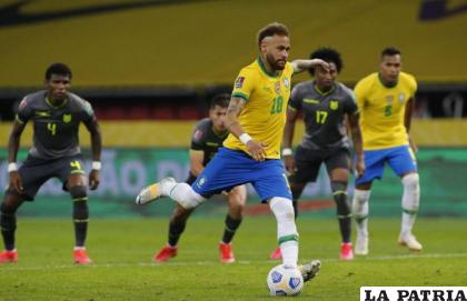 Brasil lidera las eliminatorias con 15 unidades a su favor /conmebol.com
