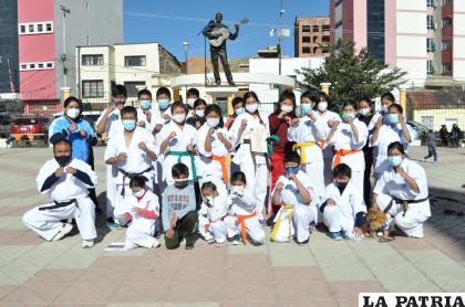 El karate orureño en pausa hasta que se dictaminen nuevas normativas /LA PATRIA