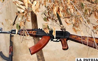 Al militar le robaron su escopeta y su pistola /Foto referencial
