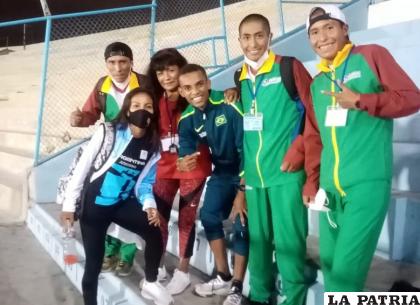 Los atletas orureños están listos para ser parte del certamen cochabambino /LA PATRIA