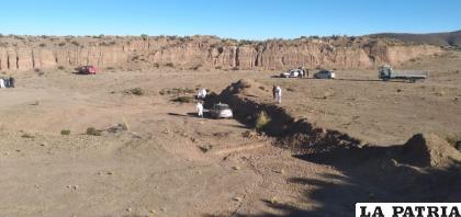 El vehículo del desaparecido fue hallado en un sector desolado /Archivo LA PATRIA
