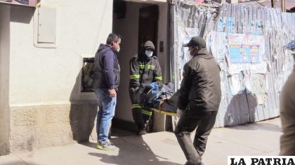 El cuerpo fue trasladado a la morgue del Cementerio General /LA PATRIA