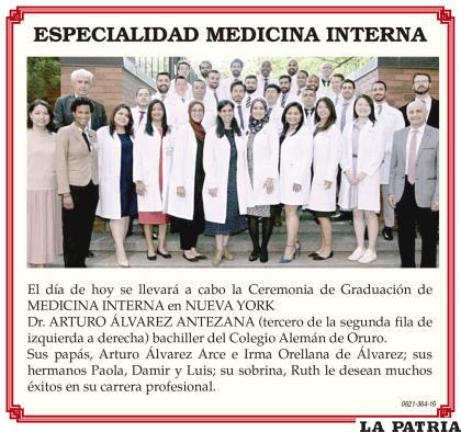 ESPECIALIDAD MEDICINA INTERNA