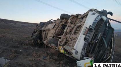 Del accidente fatal, murieron 27 personas /Foto PNP
