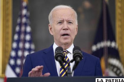 El presidente estadounidense Joe Biden /AP Foto/Evan Vucci