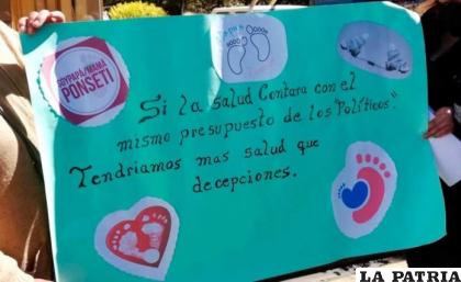 Un mensaje para las autoridades /Archivo ERBOL