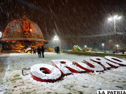 Imagen referencial invierno en Oruro  /Archivo RR.SS.