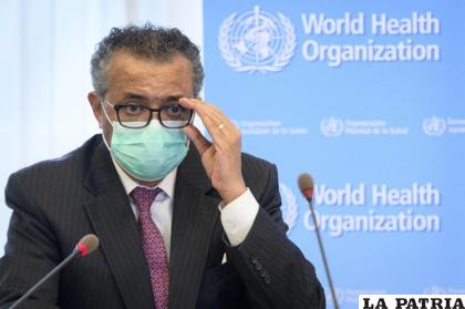 Tedros Adhanom Ghebreyesus, director general de la Organización Mundial de la Salud /Laurent Gillieron/Keystone vía AP, archivo