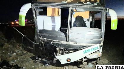 El accidente fatal ocurrió el jueves por la tarde /LA PATRIA