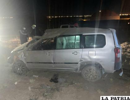 El accidente se suscitó por inmediaciones de la tranca de Vichuloma /LA PATRIA