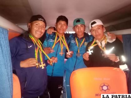 Los orureños brillaron con luz propia en Santa Cruz /cortesía
