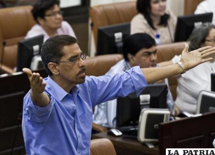 El legislador opositor Víctor Hugo Tinoco, del Movimiento Renovador Sandinista (MRS), es uno de los detenidos por el gobierno de Nicaragua /AP Foto/Esteban Felix, Archivo