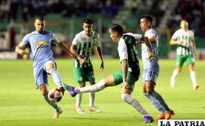 En la ida ganó Oriente Petrolero 1-0 en Santa Cruz /APG
