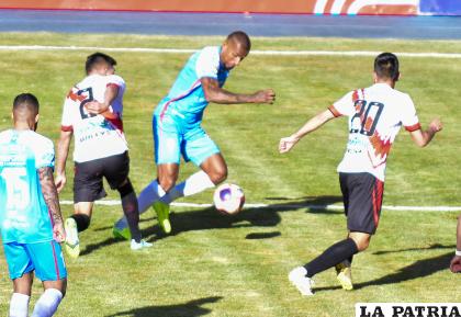 Nacional Potosí ganó 3-1 en la ida en la Villa Imperial /APG
