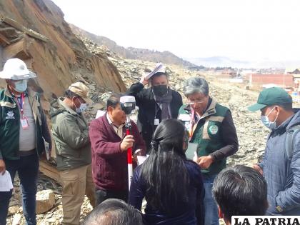 Parte carcomida del cerro La Víbora /LA PATRIA