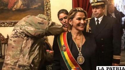 Áñez asumió la presidencia en 2019 /Archivo RR.SS.