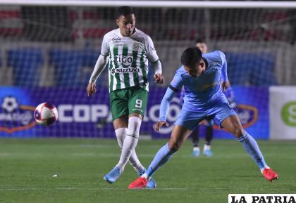 A Bolívar le costó demasiado romper el cero ante un defensivo equipo “verdolaga” /APG