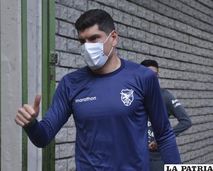 Carlos Lampe ahora es arquero de Atlético Tucumán /APG