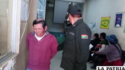 El adulto mayor fue remitido a la Fiscalía para continuar con la investigación /LA PATRIA