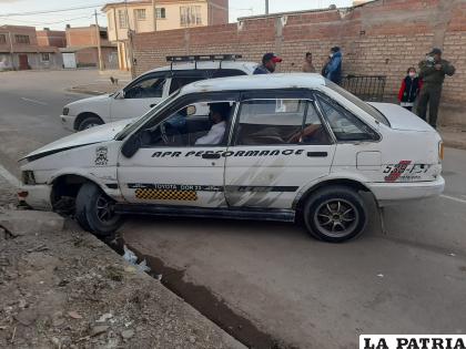 El joven conductor provocó una colisión múltiple 
/LA PATRIA