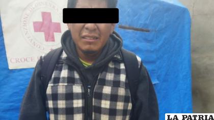 El presunto autor fue identificado como José L.E.C. de 29 años /RR.SS.