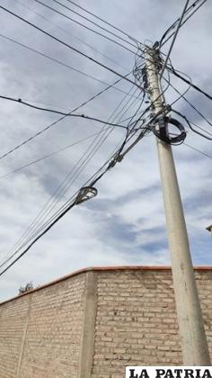 El sector quedó sin luz varias horas 
/LA PATRIA