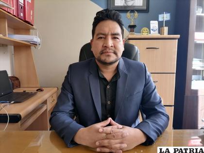 El director del Banco de Sangre, Marcelo Ramos /Gad-Oru
