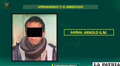 El implicado se le encontró con propaganda de dos candidatos /Policía
