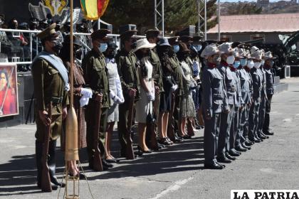 Estudiantes representaron un episodio de la Guerra del Chaco / LA PATRIA
