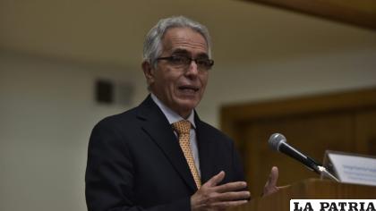 El relator de la ONU, Diego García-Sayán 
/Archivo La Razón