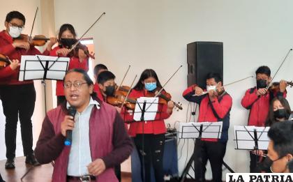 El matiz musical estuvo a cargo de Imar Antezana /LA PATRIA