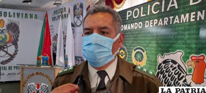 El director de la Felcv, coronel José Robles dio el informe  /LA PATRIA
