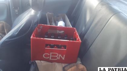 Se encontró cerveza al interior del vehículo protagonista /LA PATRIA
