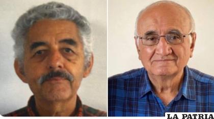 Los sacerdotes Javier Campos Morales y Joaquín César Mora Salazar /AFP