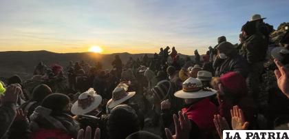 Celebración del Año Nuevo Aymara / GAMO
