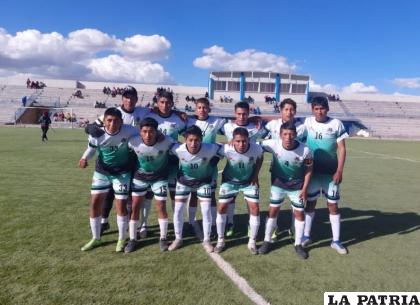 El equipo de Caracollo a la espera de su rival en semifinales 
/LA PATRIA
