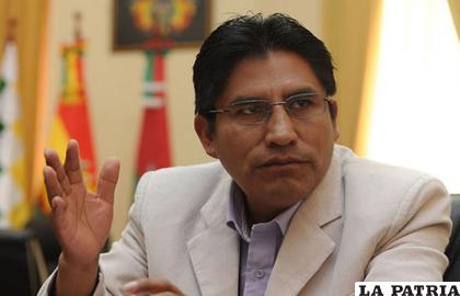 El exgobernador de La Paz Félix Patzi /erbol
