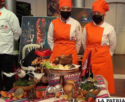 Los platos expuestos fueron hechos de llama, cordero, quinua y otros /la patria