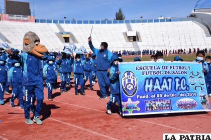 Haat FC demuestra su predisposición de participar en el torneo /LA PATRIA