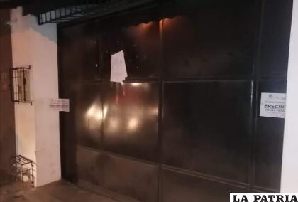 La vivienda de Misael Nallar precintada por la Policía /Detrás de la Verdad