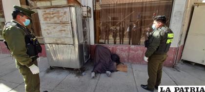 El cadáver fue hallado ayer por la mañana  /LA PATRIA
