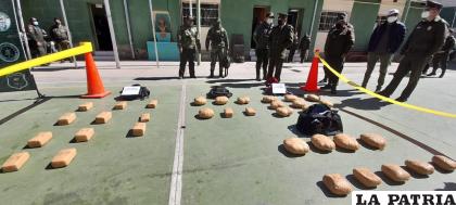 Dos bolivianos fueron aprehendidos por tráfico de droga /LA PATRIA
