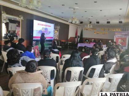 Encuentro con Autoridades Operadores y Administradores de Justicia /LA PATRIA