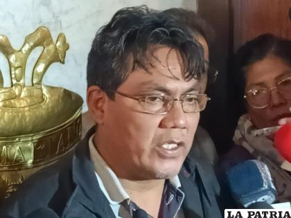 El diputado del Movimiento Al Socialismo (MAS), Héctor Arce /LA PATRIA