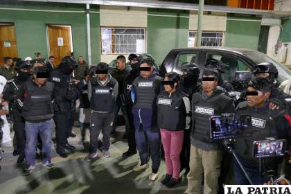 Los siete implicados en ambientes de la Policía 
/LA PATRIA

