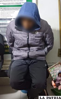El implicado fue aprehendido por las fuerzas orden /DIO
