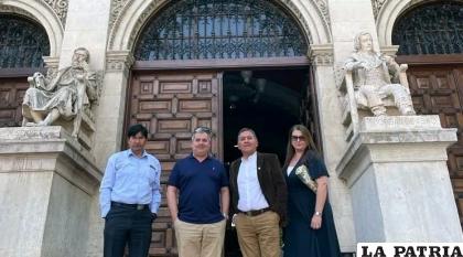 Representantes del Citop y la UTO en España /Citop 